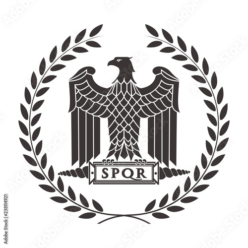 Logo of the Roman eagle.