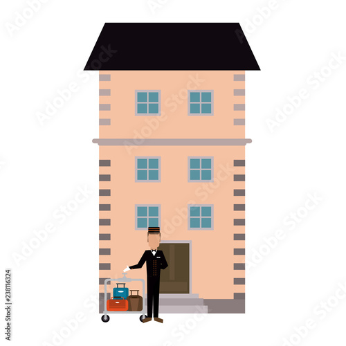 Hotel bellboy service