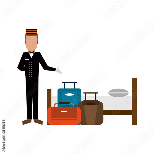 Hotel bellboy service