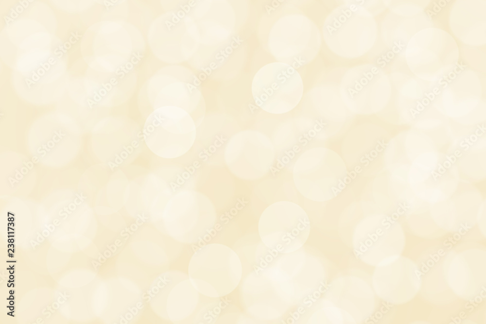 Gold abstract background with bokeh