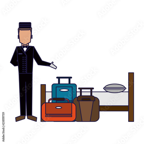 Hotel bellboy service