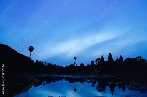アンコールワットの夜明け、カンボジア