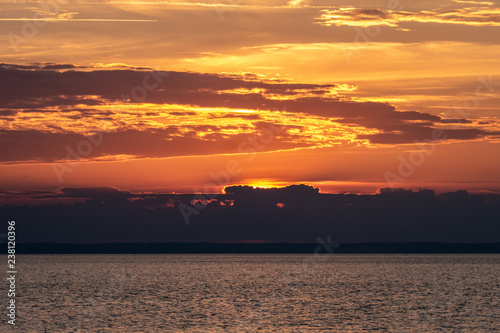 Sunrise over Lake