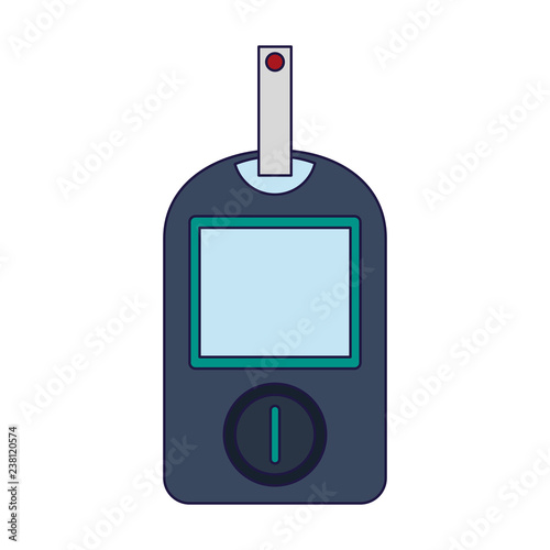 Glucometer blood test