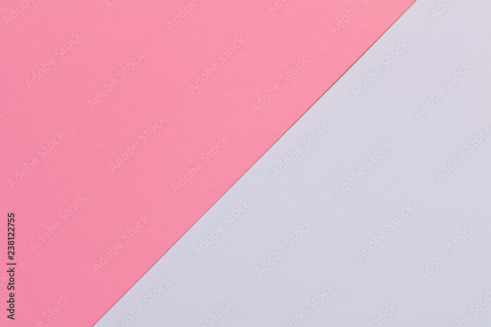 Color Trends background. Pink white abstract geometric background.