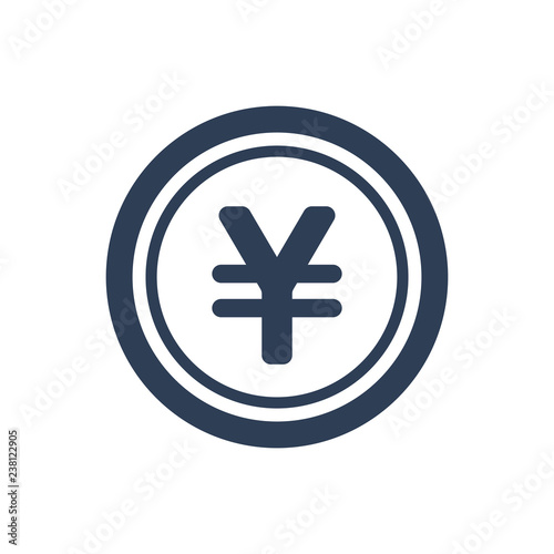 Simple Illustration of Yen / Coin Icon