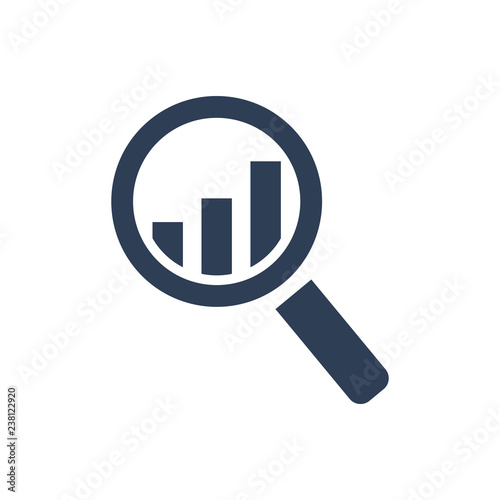 Simple Illustration of Report Optimization Icon