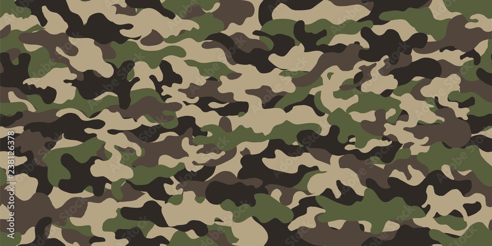 Camouflage background. Seamless pattern.Vector. 迷彩パターン Camouflage background. Seamless pattern.Vector. 迷彩パターン