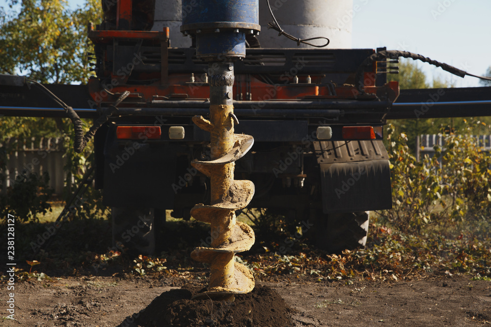 drilling drill ground Stock Photo Adobe Stock