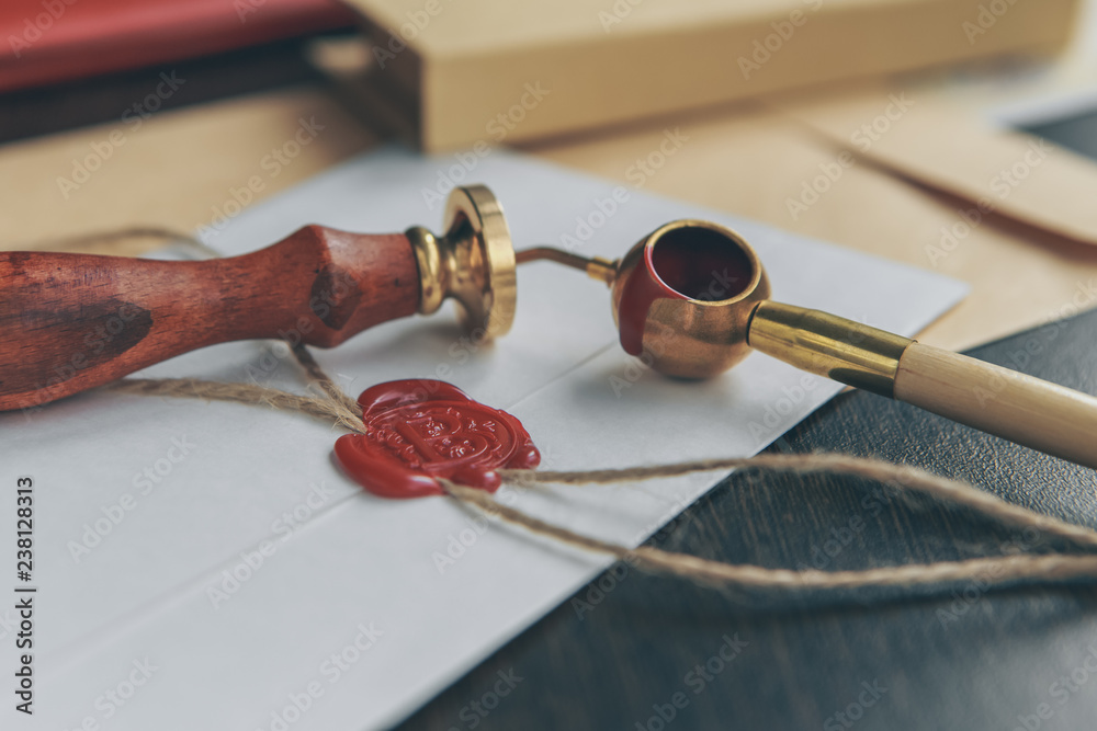 Notary's public pen and stamp on testament and last will. Notary public Notary's public pen and stamp on testament and last will. Notary public