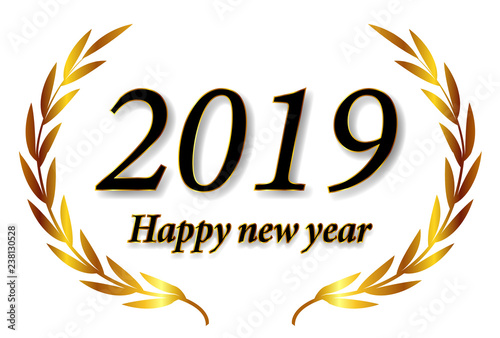 2019　新年　ローリエ　アイコン 