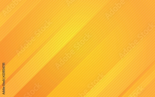 Abstract yellow background with diagonal line. Minimal geometric Background