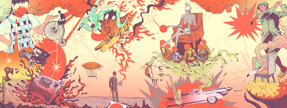 Fototapeta premium The world of RAY