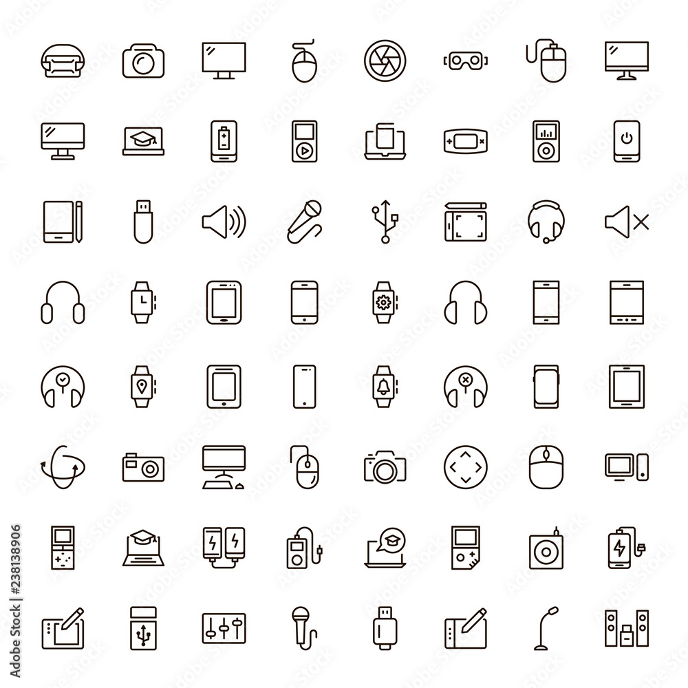 Device flat icon