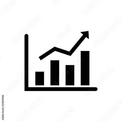 chart, graph icon, finance icon