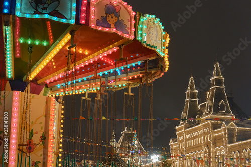 Details of the Moscow Red Square decoration. © Yury and Tanya