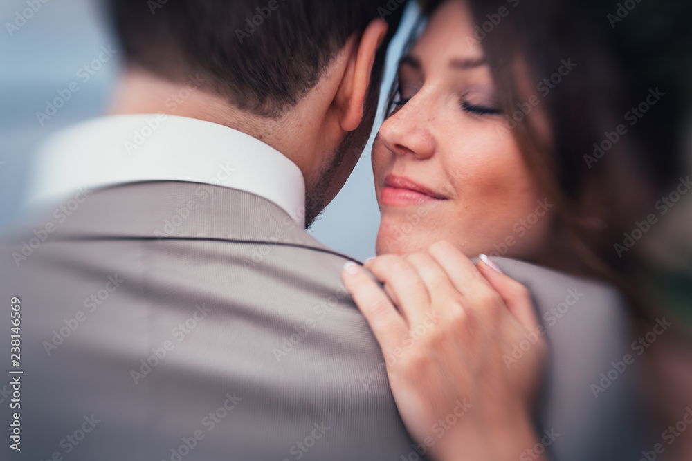 portrait young bride and groom in the style of provence portrait young bride and groom in the style of provence