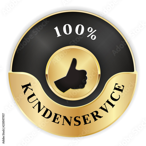 Marke für 100% Kundenservice