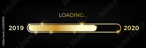golden Loading Screen Year 2019 2020