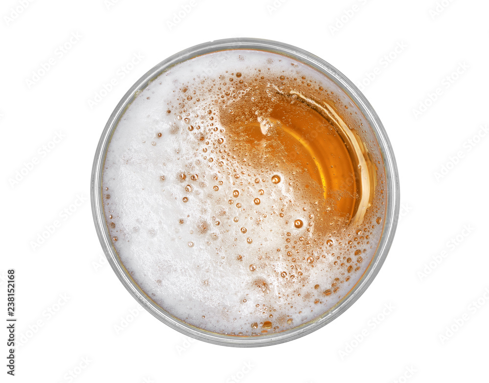 beer jug isolated. Top view with clipping path beer jug isolated. Top view with clipping path