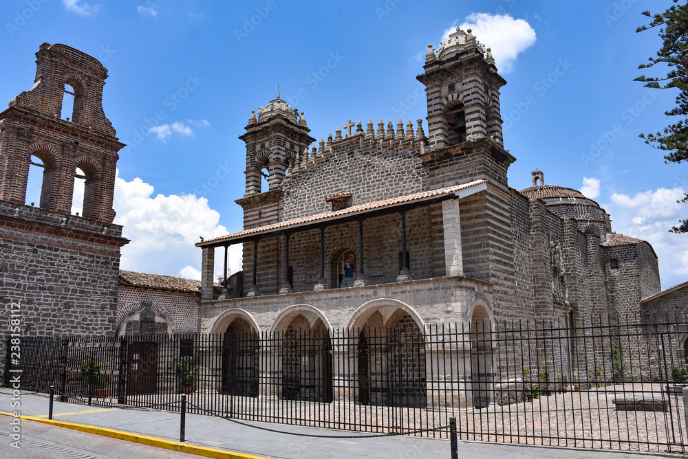 Exterior view of the Santo Domingo Church in Ayacucho, Peru