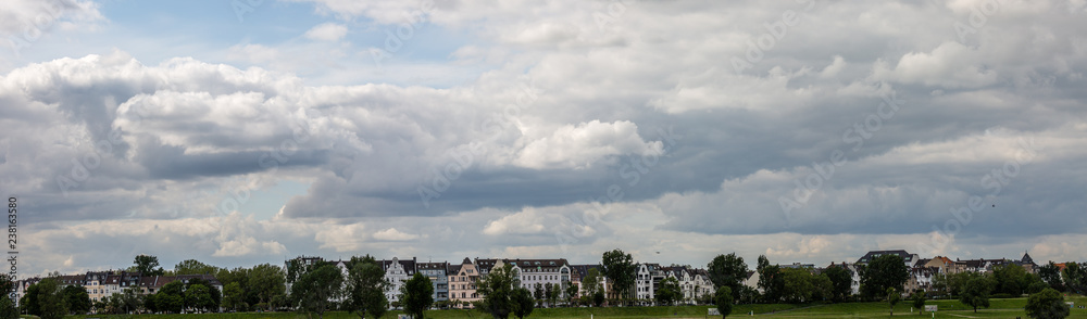 Landscape with clouds