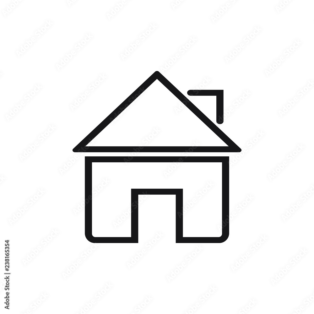 Home icon vector Home icon vector