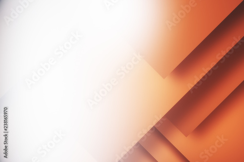 White and orange background