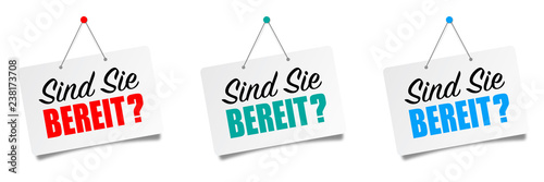 Sind Sie bereit