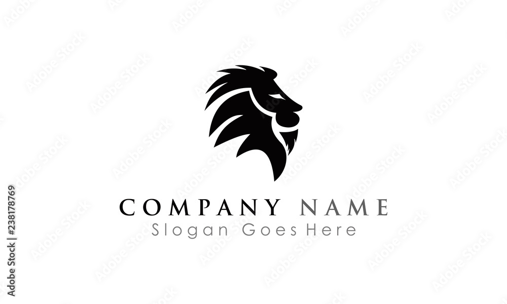 head lion logo