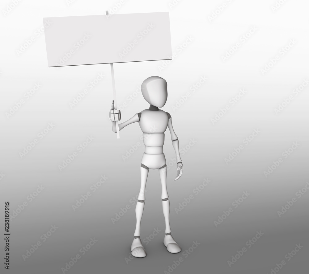 A Successful Business Concept. 3D rendering A Successful Business Concept. 3D rendering