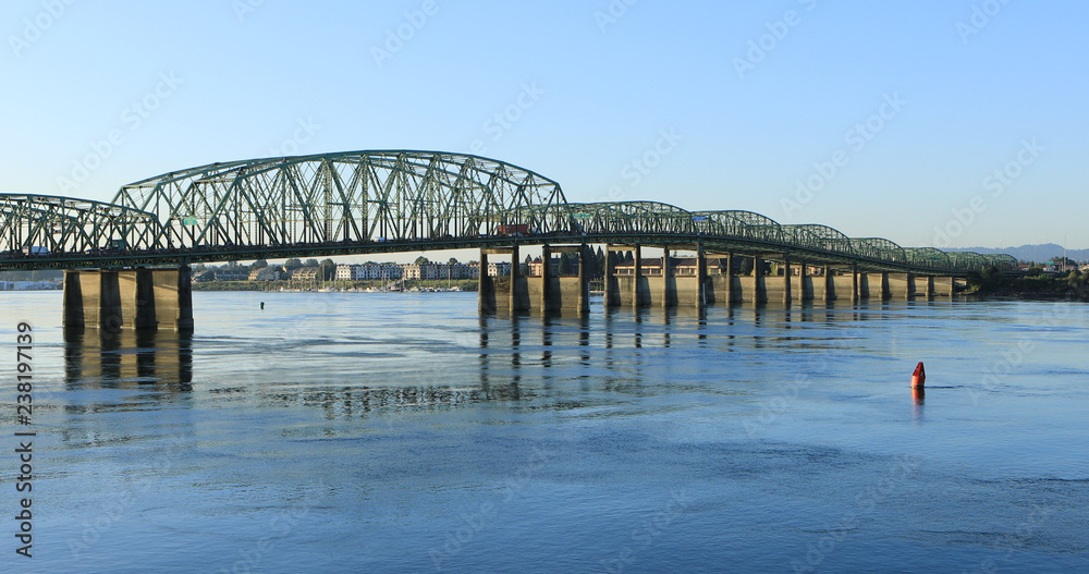Bridge from Vancouver, Washington to Portland, Oregon