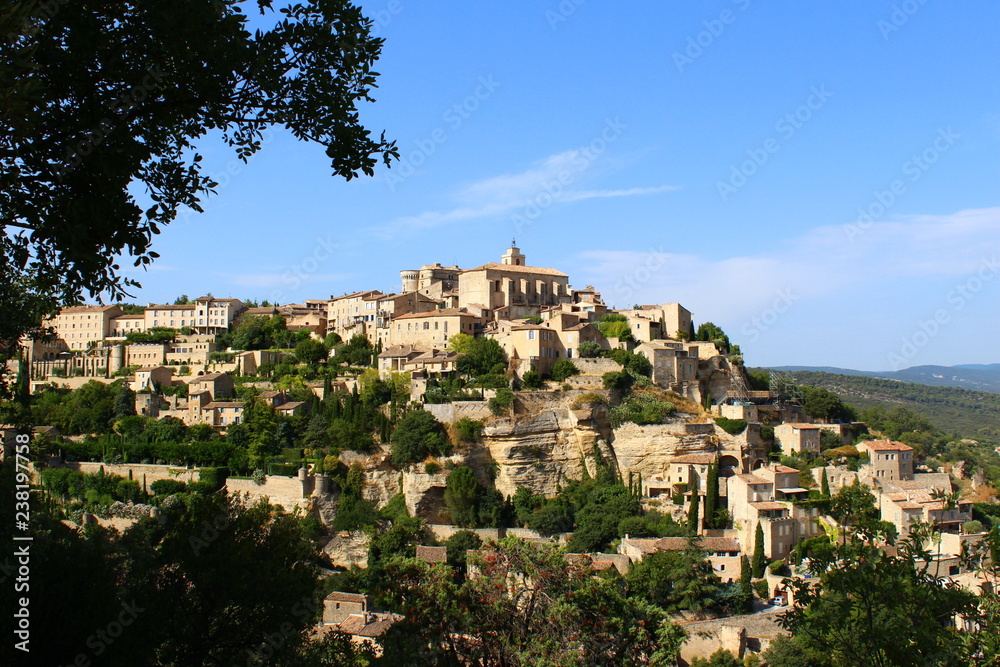 village of gordes in provence france
