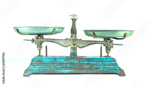 balance vintage close up