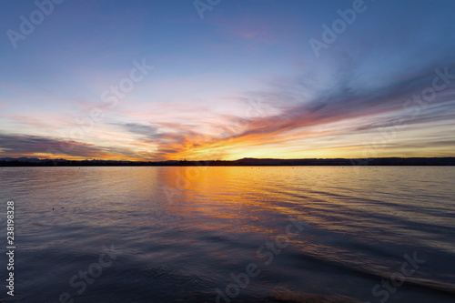 Abendstimmung am Ammersee