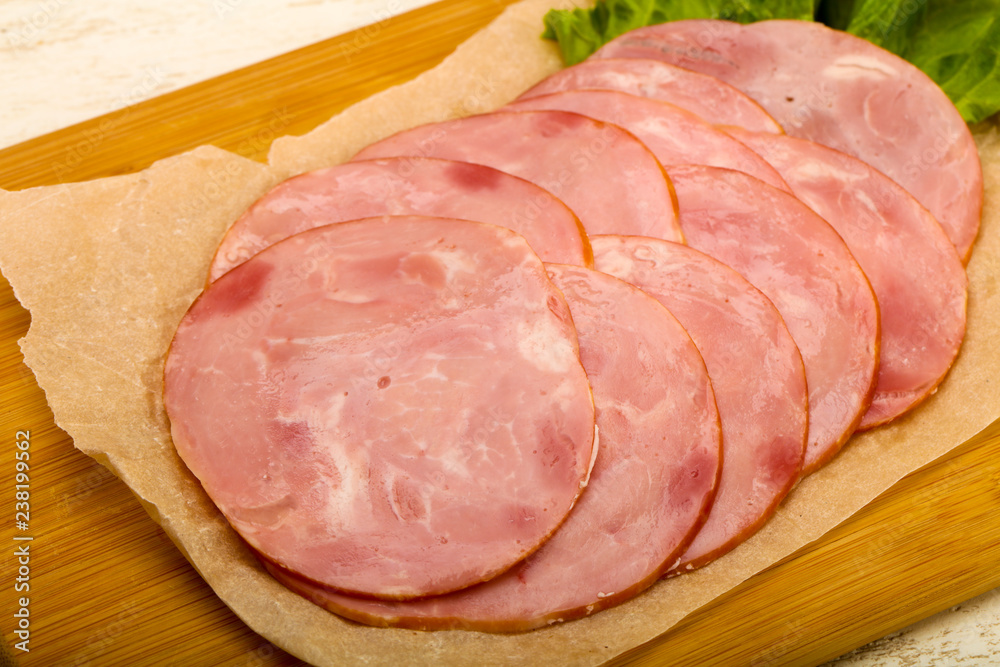 Sliced sausage Sliced sausage
