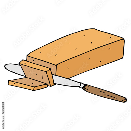 Butter cut piece icon. Vector illustration of a piece of butter. Hand drawn butter.
