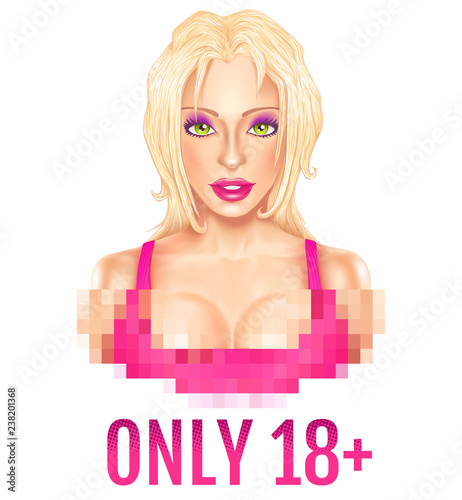 Banner for adult content