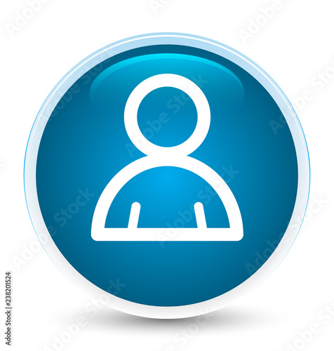 Member icon special prime blue round button