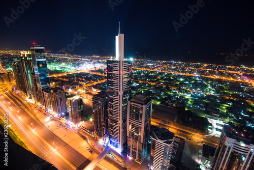 Dubai in the United Arab Emirates - Financial District