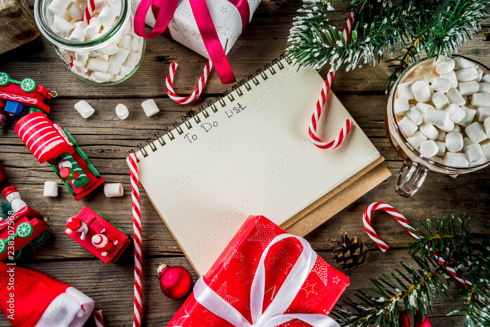 Obraz premium Preparation for xmas holidays