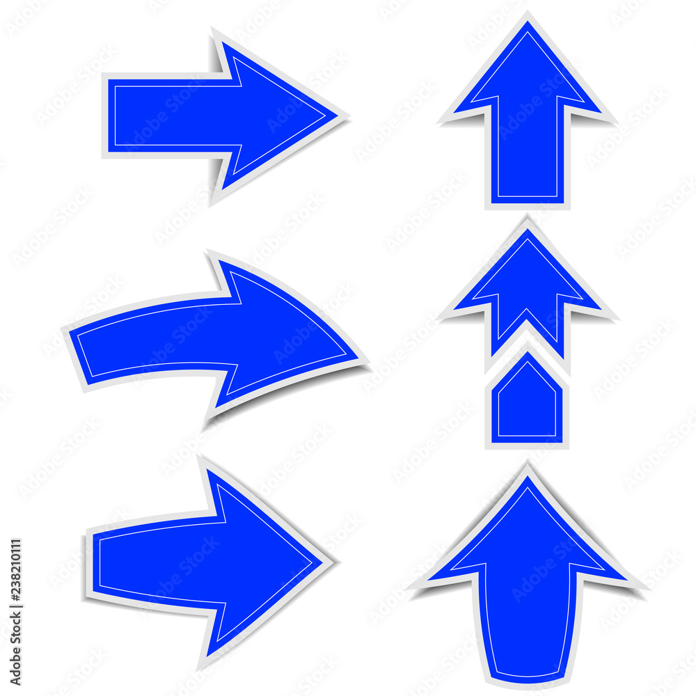 The blue arrow marks a shadow on a white The blue arrow marks a shadow on a white