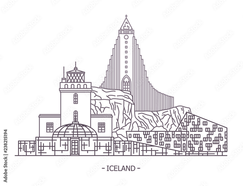 Iceland architecture landmarks