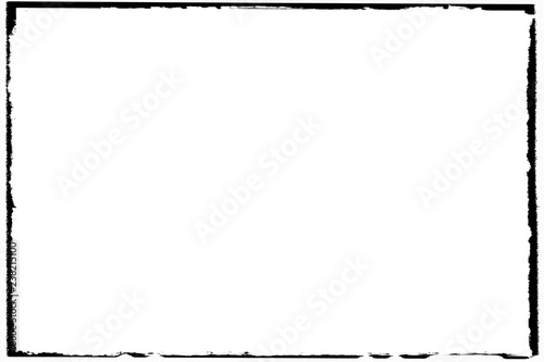 Darkroom Black Decorative Photo Edge / Overlay for Landscape Photos