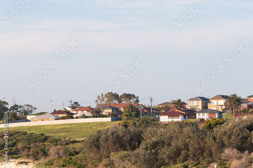 Residential houses view at the distance. © AlexandraDaryl