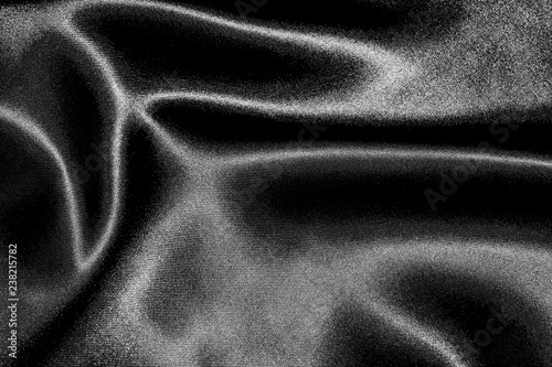 black wavy silk background texture