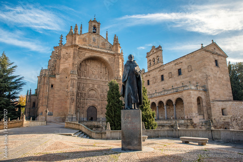 Fotografie Convent and church of  San Esteban, Salamanca, Spain