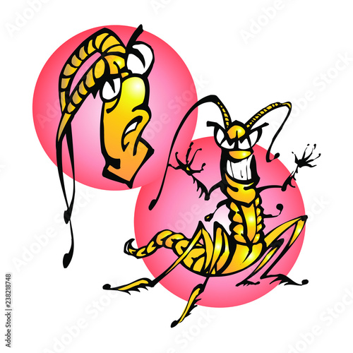 bacteria bacillus insect intruder evil and insidious and biohazard