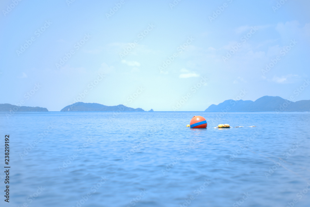 Water Buoy or Float, On the Gulf of Thailand.