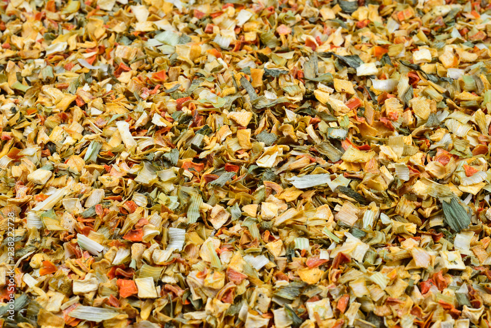 Variety of spices and herbs background Variety of spices and herbs background